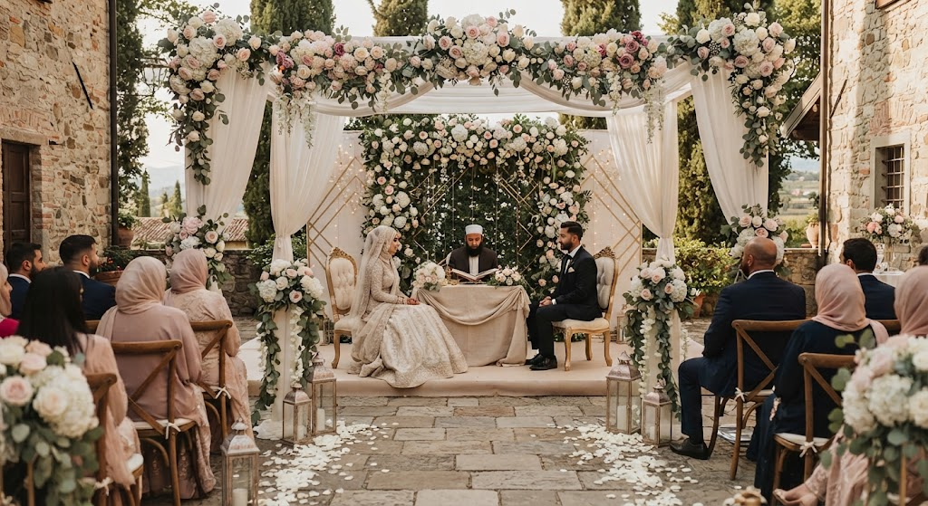 Nikah Decor in Rovato | J.B.S. Wedding Decor: