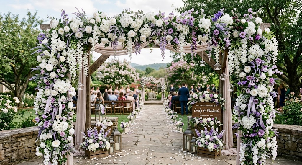 Why Choose a White and Purple flower